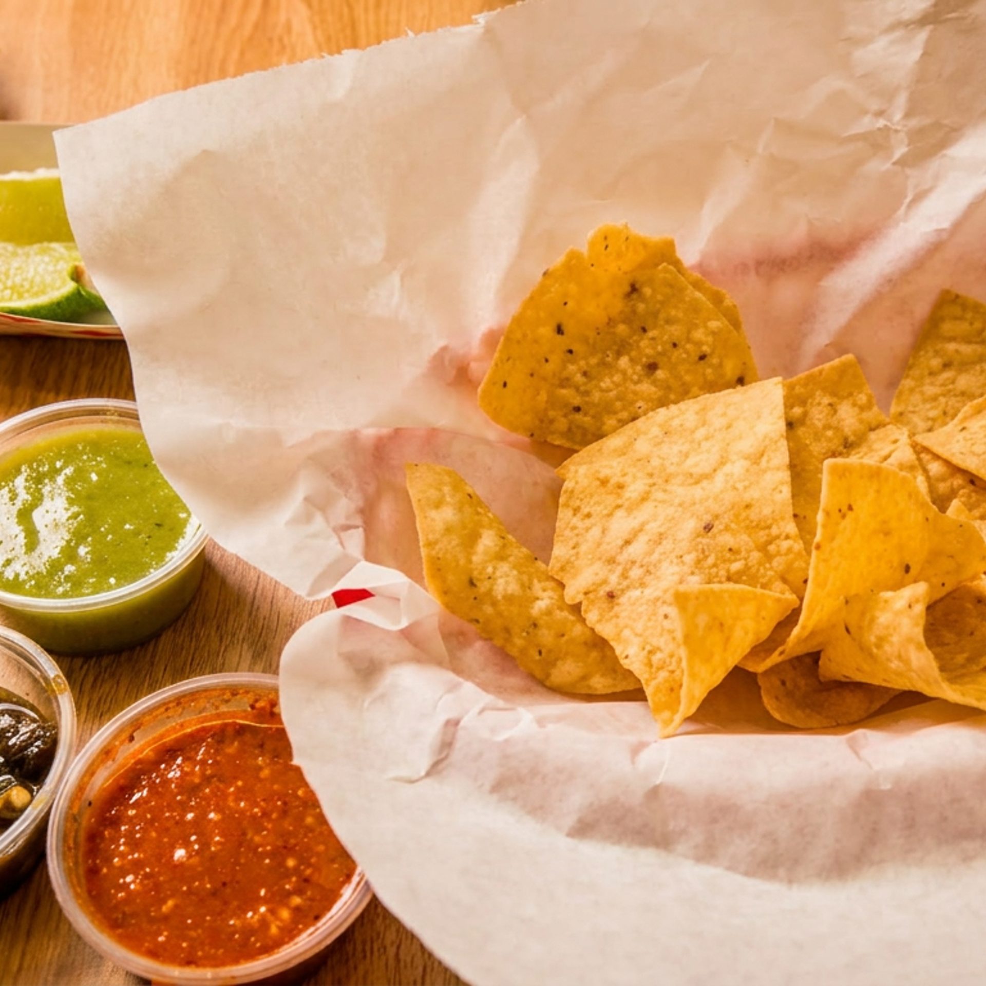 Chips, Salsas, and a Full Menu