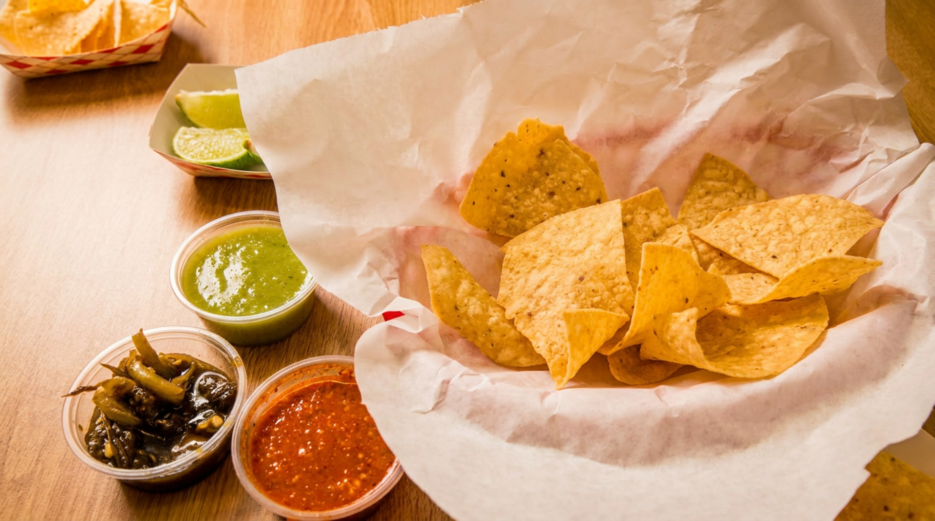 Chips, Salsas, and a Full Menu